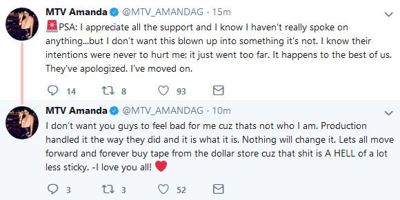 amanda tweet