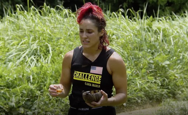 Cara Maria eating challenge